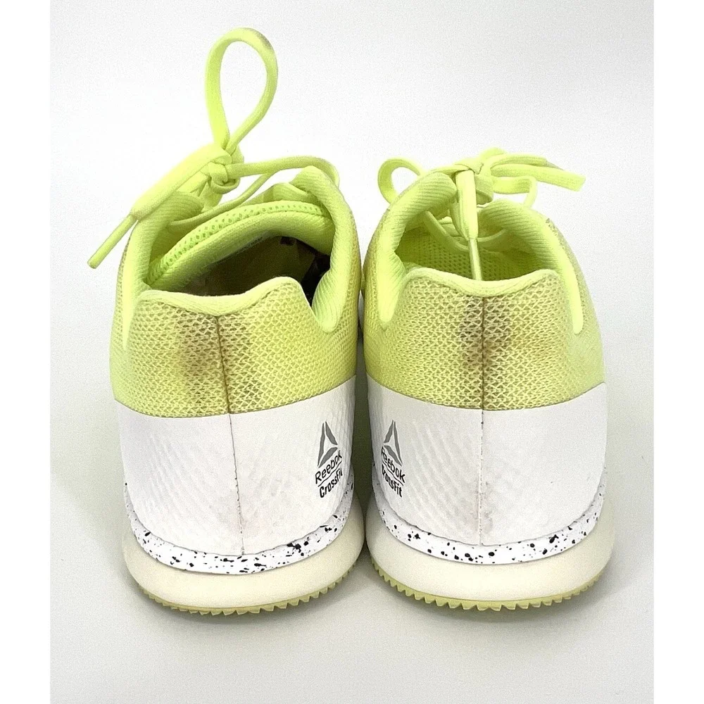 Reebok Crossfit Speed TR 2.0 Womens 9 Yellow Workout Shoes Speed Training BS8102